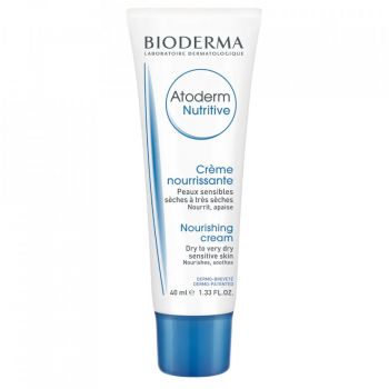 Crema ten uscat si foarte uscat Atoderm Nutritive Bioderma (Concentratie: Crema pentru ochi, Gramaj: 40 ml)