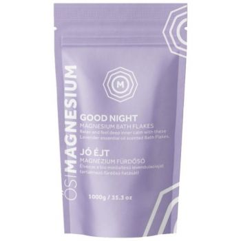 Fulgi de Baie cu Magneziu si Lavanda - OsiMagnesium Good Night Magnesium Bath Flakes, 1000 g ieftina