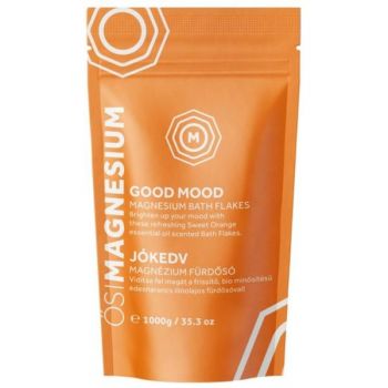 Fulgi de Baie cu Magneziu si Mandarina - OsiMagnesium Good Mood Magnesium Bath Flakes, 1000 g ieftina