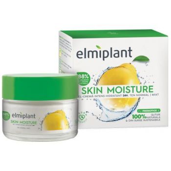 Gel crema intens hidratant de zi pentru ten normal si mixt Skin Moisture Elmiplant