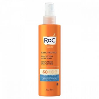 Lotiune protectie solara SPF50, Soleil Protect Moisture Lotion, Roc, 200ml