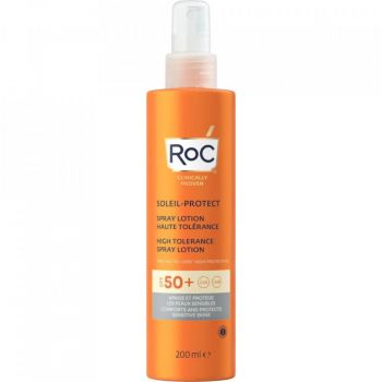 Lotiune protectie solara toleranta ridicata SPF50, Roc Soleil Protect High Tolerance, 200ml