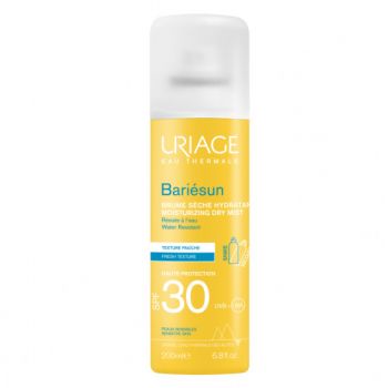 Spray uscat pentru protectie solara cu SPF 30 Bariesun, 200 ml, Uriage