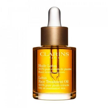 Ulei ulei de regenerare cu efect de netezire pentru fata Clarins Lotus Treatment Oil 30ml