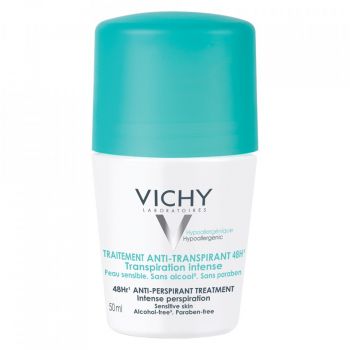 Vichy Deodorant roll-on antiperspirant cu parfum (Concentratie: Roll-On, Gramaj: 50 ml)