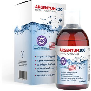 Aura Herbals Argentum 200 Colloidal Silver 200 ppm tonic cu argint coloidal