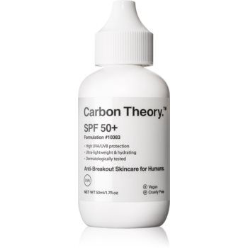 Carbon Theory SPF 50+ loțiune protectoare hidratantă SPF 50+ de firma originala