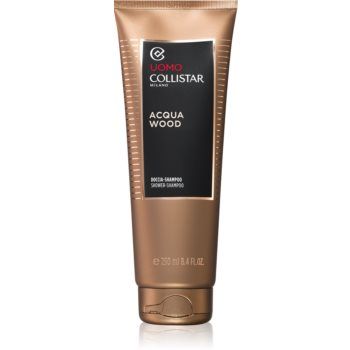 Collistar Uomo Acqua Wood Shower Shampoo sampon gel dus pentru barbati