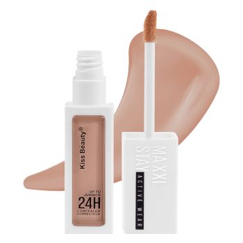 Concealer Lichid Kiss Beauty Maxxi Stay #02 la reducere