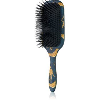 Denman D90L Tangle Tamer Ultra Deluxe Leopard perie de tip paletă