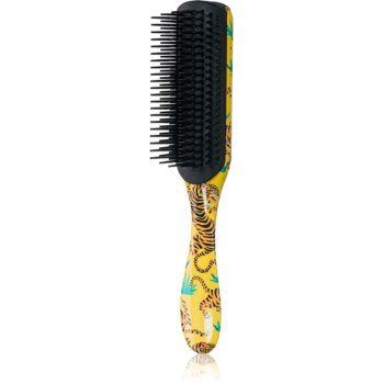 Denman D3 Original Styler 7 Row Deluxe Tiger perie de par