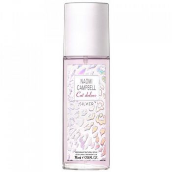 Deodorant Spray Naomi Campbell Cat Deluxe Silver, Anti-Perspirant, For Women, 75 ml