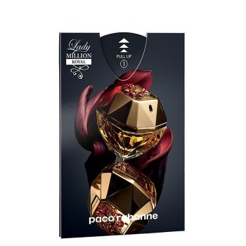 Esantion Paco Rabanne, Lady Million Royal, Apa de Parfum, Femei, 0,3 ml