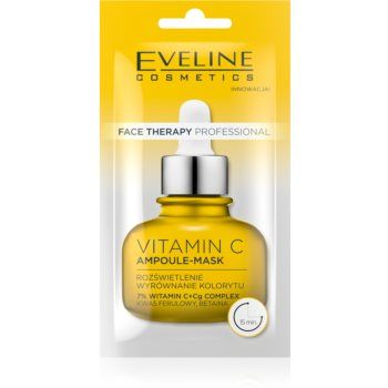 Eveline Cosmetics Face Therapy Vitamin C masca sub forma de crema pentru o piele mai luminoasa