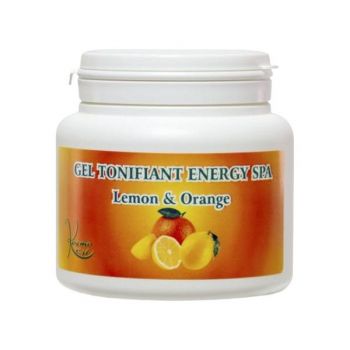 Gel Tonifiant Energy Spa Lemon and Orange, Kosmo Line, 500 ml la reducere