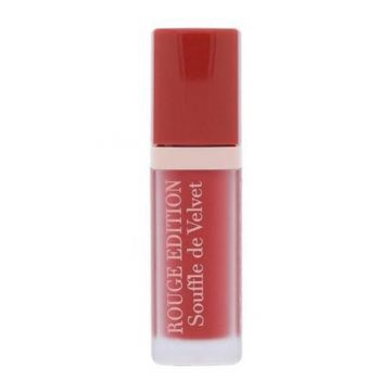 Ruj lichid de buze, Bourjois, Rouge Edition Souffle de Velvet, 08 Carameli Melo, 7.7 ml