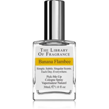 The Library of Fragrance Banana Flambee eau de cologne unisex la reducere