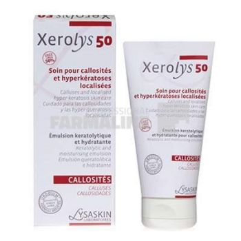 Xerolys 50 Emulsie hidratanta pentru calusuri si hiperkeratoze 40 ml Xerolys 50 Emulsie hidratanta pentru calusuri si hiperkeratoze 40 ml