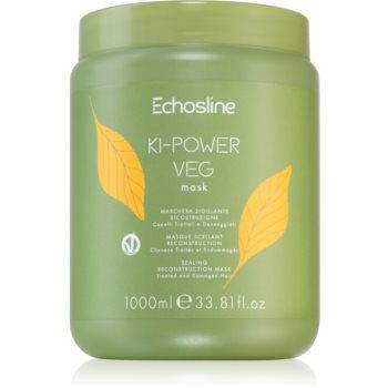 Echosline Ki-Power Veg Mask masca pentru regenerare pentru par deteriorat