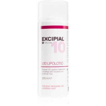 Excipial M U10 Lipolotion lotiune de corp hranitoare pentru ten uscat si iritat