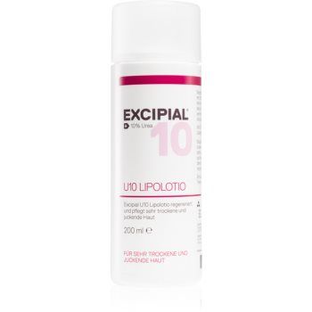 Excipial M U10 Lipolotion lotiune de corp hranitoare pentru ten uscat si iritat