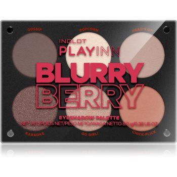 Inglot PlayInn Eyeshadow Palette paletă cu farduri de ochi