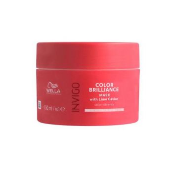 Masca pentru Par Vopsit cu Fir Subtire/Normal - Wella Professionals Invigo Color Brilliance Fine, varianta 2023, 150 ml la reducere