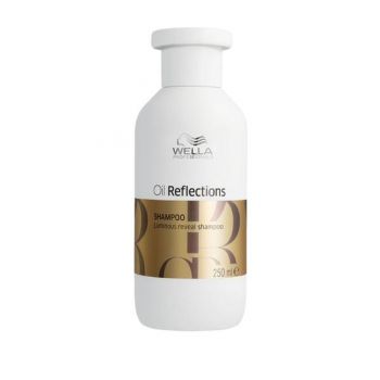 Sampon pentru Par Neted si Stralucitor - Wella Professionals Oil Reflections Luminous Reveal, varianta 2023, 250 ml