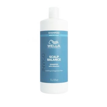 Sampon pentru Scalp Sensibil - Wella Professionals Invigo Scalp Balance Sensitive Scalp, varianta 2023, 1000 ml la reducere