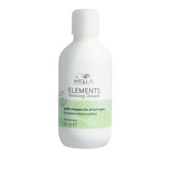 Sampon Vegan pentru Toate Tipurile de Par - Wella Professionals Elements Renewing Shampoo Travel Size, varianta, 2023, 100 ml