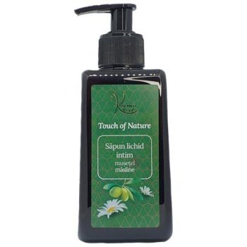 Sapun Lichid Intim cu Musetel si Masline Touch of Nature, Kosmo Oil, 300 ml la reducere