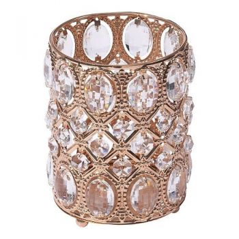 Suport Pensule Machiaj, Luxorise, Exquisite Gold