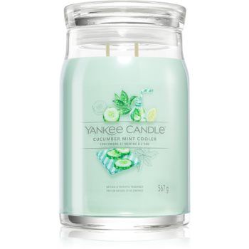 Yankee Candle Cucumber Mint Cooler lumânare parfumată Signature