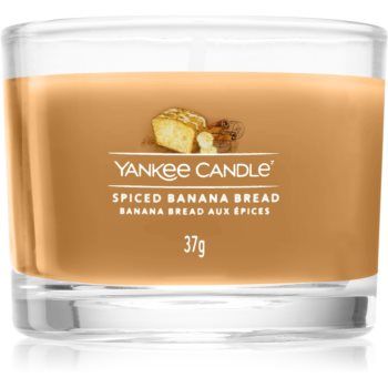 Yankee Candle Spiced Banana Bread lumânare votiv Signature