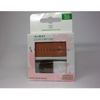 Blush compact Almay pure blends 98.2% natural - Bouquet