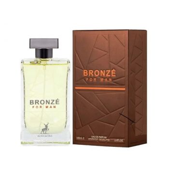 Bronze For Man Maison Alhambra, Apa de Parfum, Barbati, 100 ml (Concentratie: Apa de Parfum, Gramaj: 100 ml)