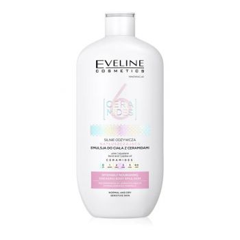 Emulsie de corp pentru piele normala si uscata Eveline Cosmetics 6 Ceramides, 350 ml