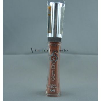 Lip Gloss L 'Oreal Glam Shine 6H  Gloss Brillance - Everlasting Beige de firma original