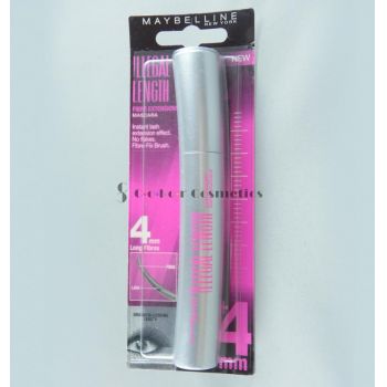 Mascara Maybelline Illegal Length fibre extension Mascara - Black de firma original