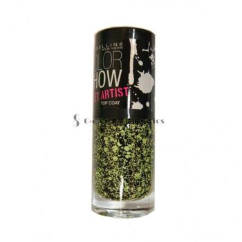 Oja Maybelline Color Show Street Artist Top Coat - Boom box black de firma originala