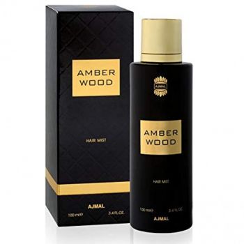 Parfum pentru par Ajmal Amber Wood, Hair Mist, 100 ml