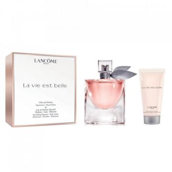 Set Cadou Lancome La Vie Est Belle, Femei, Apa de parfum (Continut set: 50 ml Apa de Parfum + 50ml Lotiune de corp)