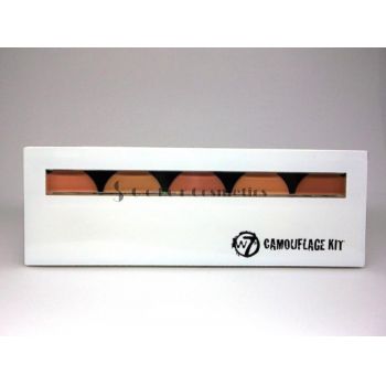 Set profesional de anticearcan/corectoare W7 Camouflage Kit