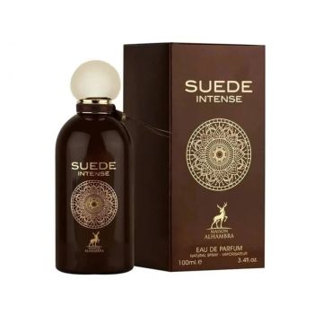 Suede Intense Maison Alhambra, Apa de Parfum Unisex, 100 ml (Concentratie: Apa de Parfum, Gramaj: 100 ml)