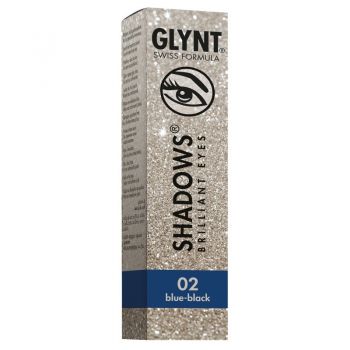 Vopsea pentru gene si sprancene Briliant Eyes Glynt, 02 Negru-albastru, 15 ml de firma originala