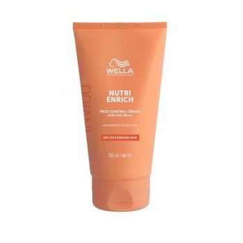 Crema Hidratanta Fara Clatire pentru Par Uscat - Wella Professionals Invigo Nutri-Enrich Frizz Control, varianta 2023, 150 ml