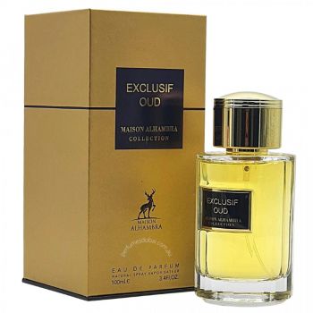 Maison Alhambra Exclusif Oud Apa de Parfum Unisex, 100 ml (Concentratie: Apa de Parfum, Gramaj: 100 ml)