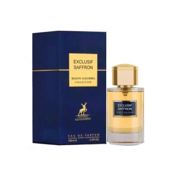 Maison Alhambra Exclusif Saffron Apa de Parfum Unisex, 100 ml (Concentratie: Apa de Parfum, Gramaj: 100 ml)