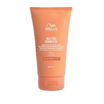 Masca Hranitoare cu Efect de Incalzire pentru Par Uscat - Wella Professionals Invigo Nutri-Enrich Warming Express Mask, varianta 2023, 150 ml ieftina