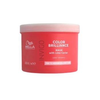 Masca pentru Par Vopsit cu Fir Subtire/Normal - Wella Professionals Invigo Color Brilliance Fine/Normal, varianta 2023, 500 ml ieftina